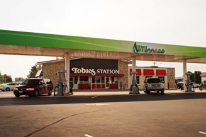 Minnoco Gas Station at Tobies
